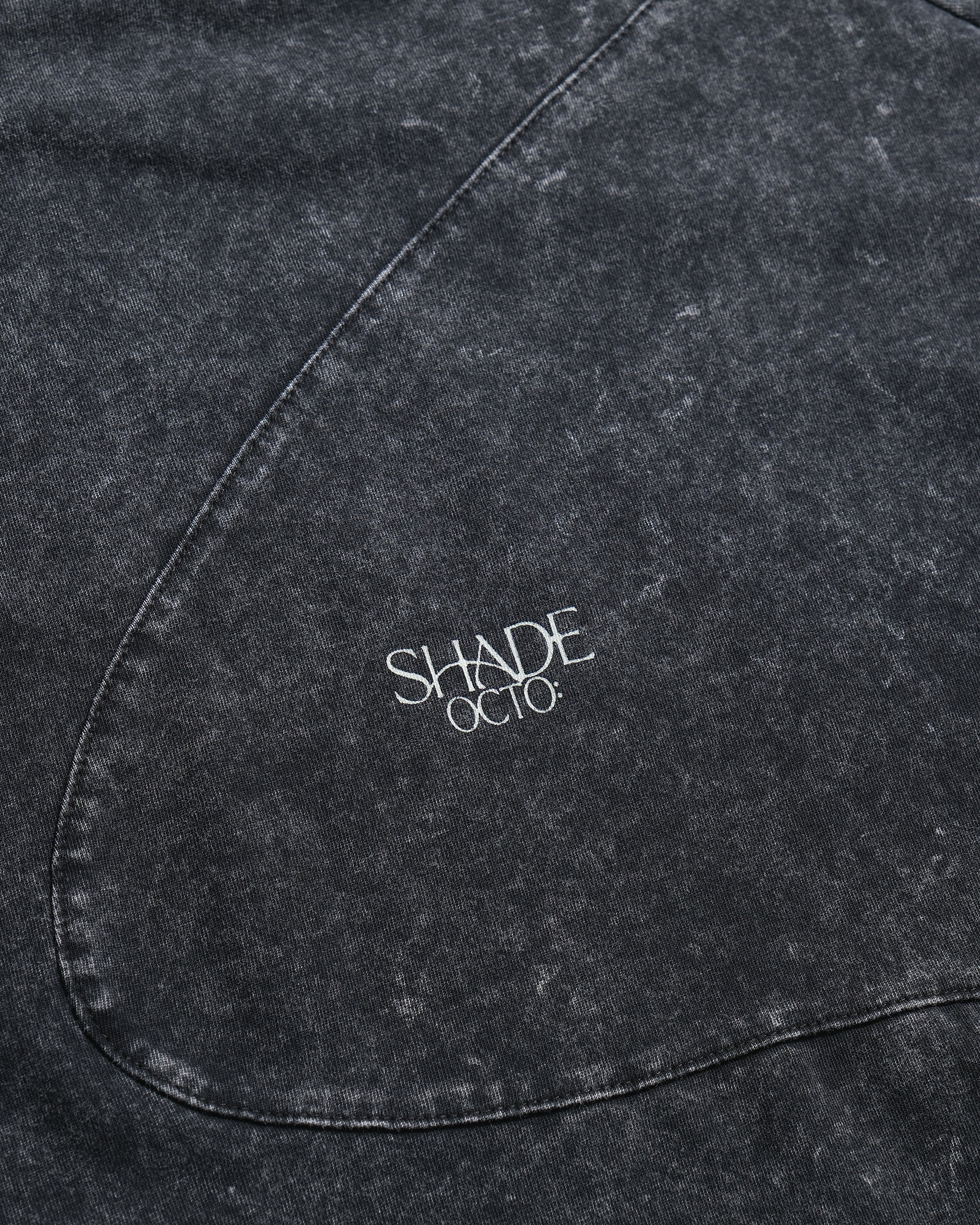 S26-SD1-T / S-Flow Washed Tee (Black)