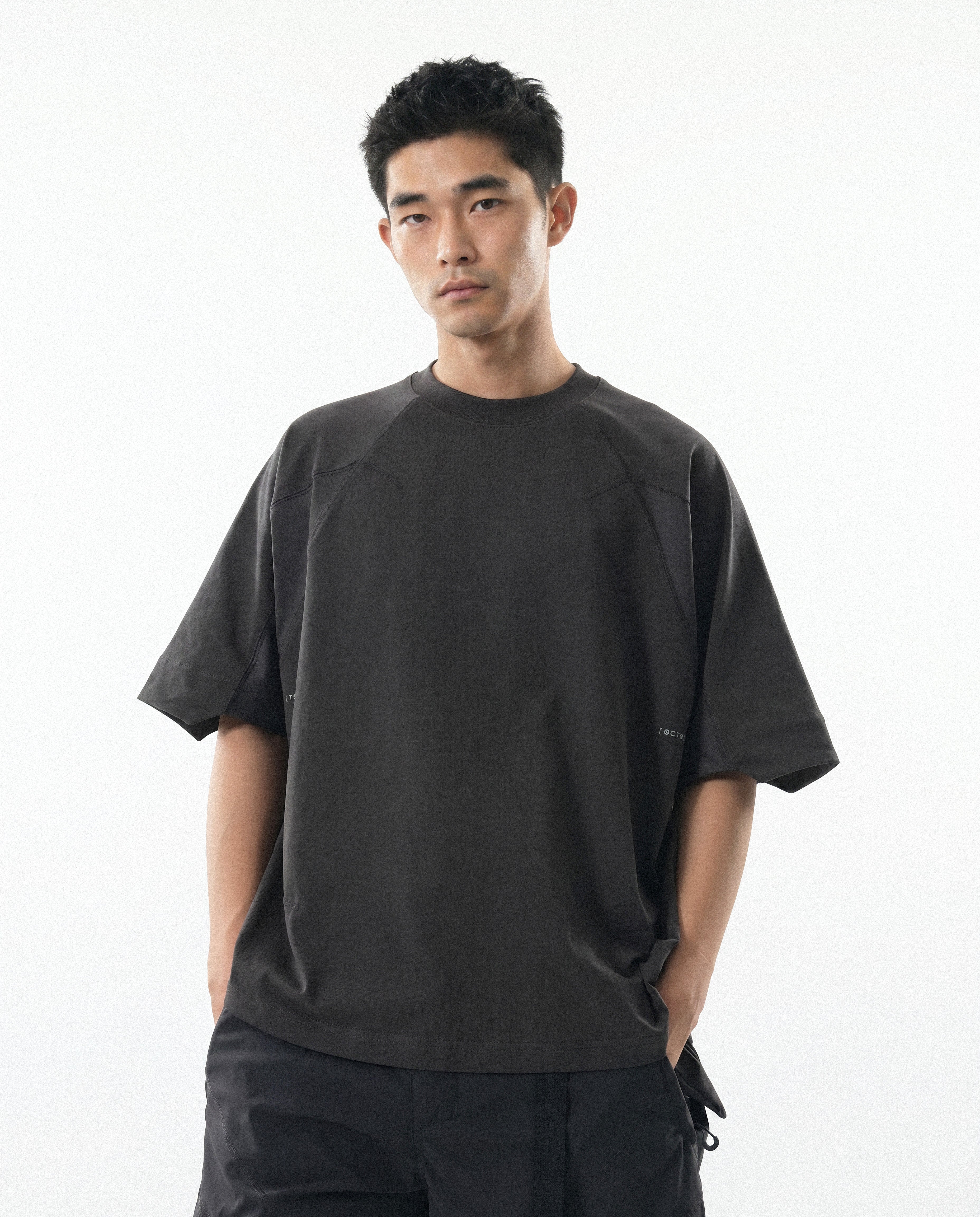 S26-S2-T / Tri-Flow T-shirt (Grey)