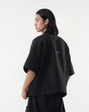 S26-SD1-ST / S-Flow Zip Shirt (Black)