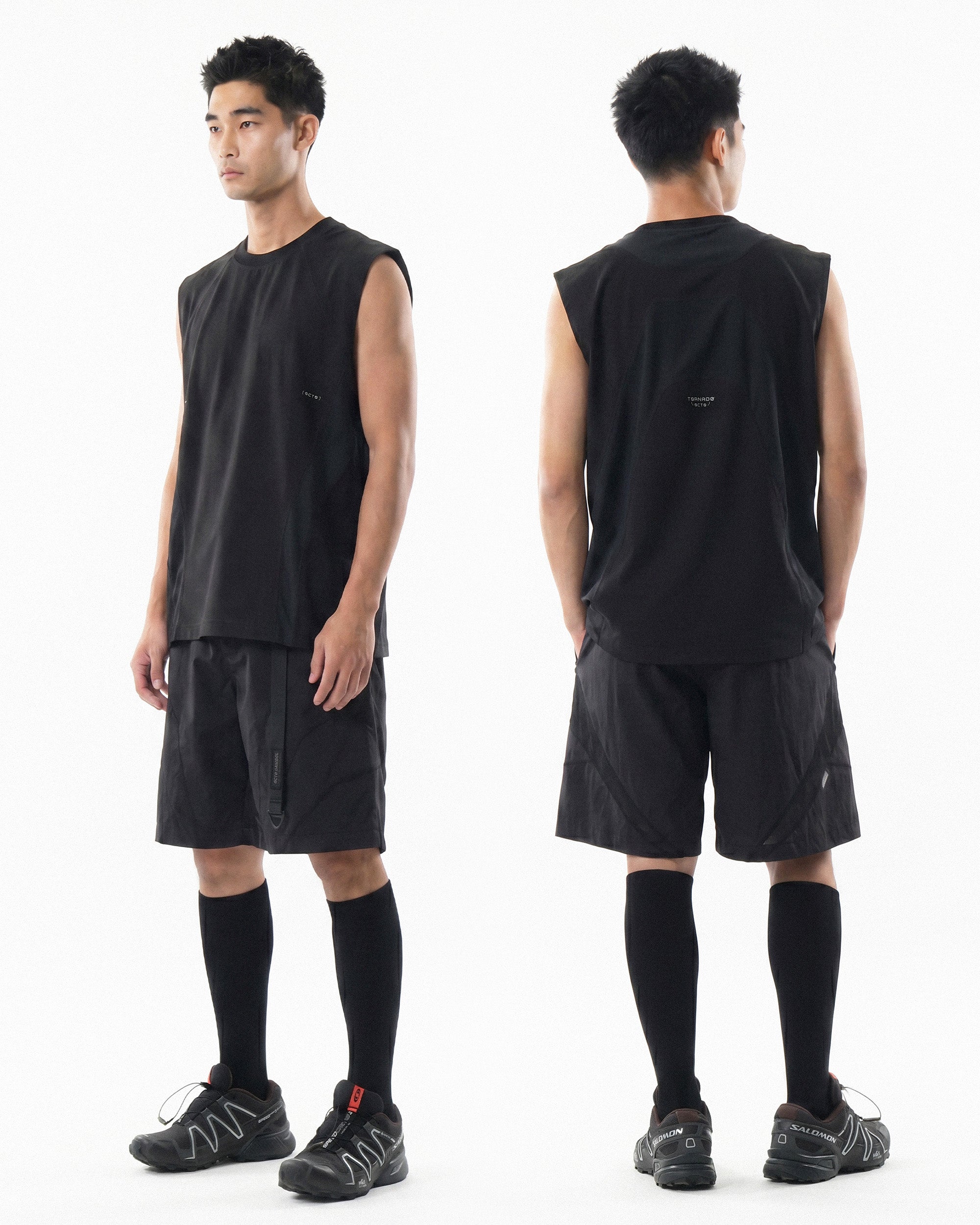 S26-S2-V / Tri-Flow Vest (Black)