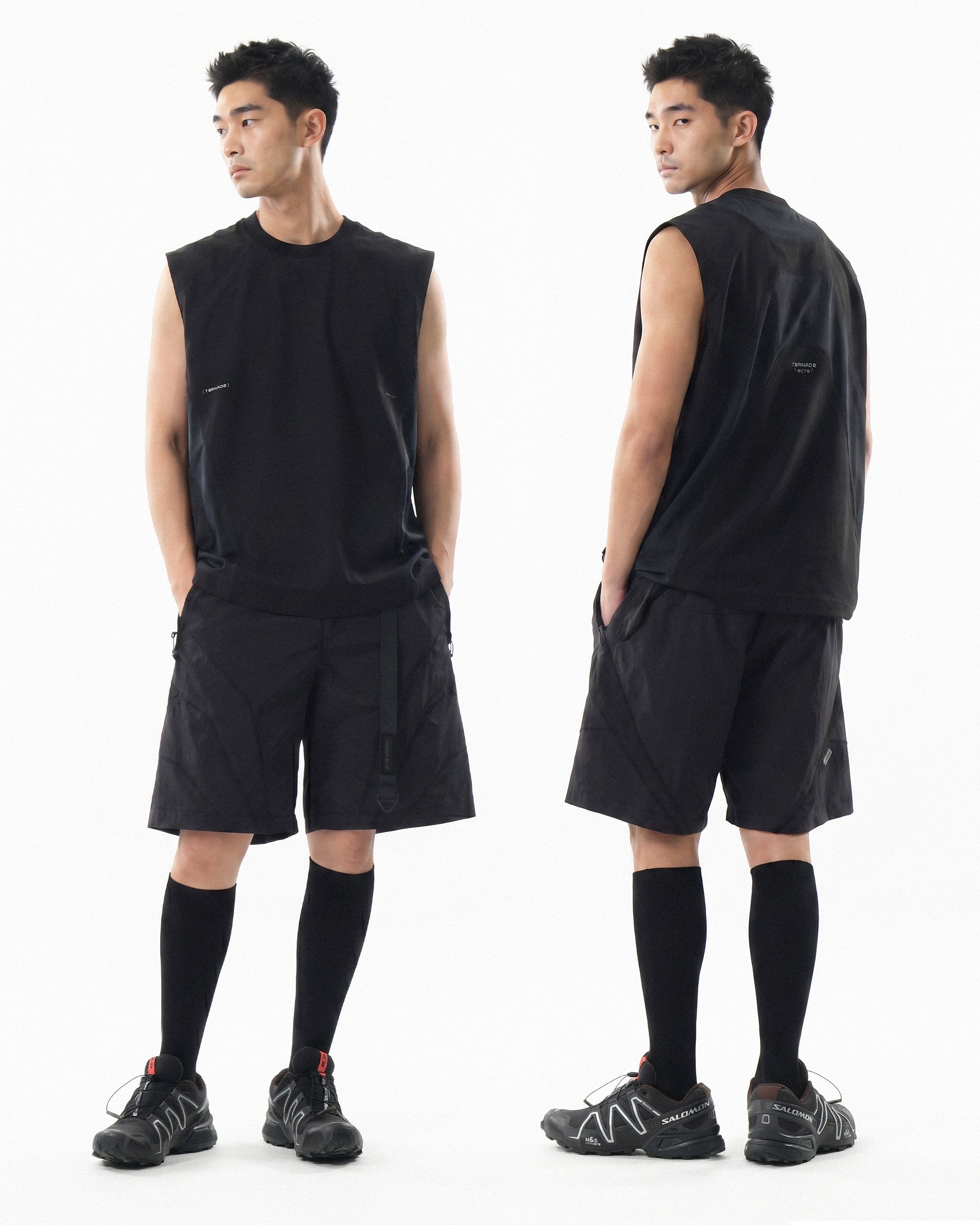S26-S2-V / Tri-Flow Vest (Black)