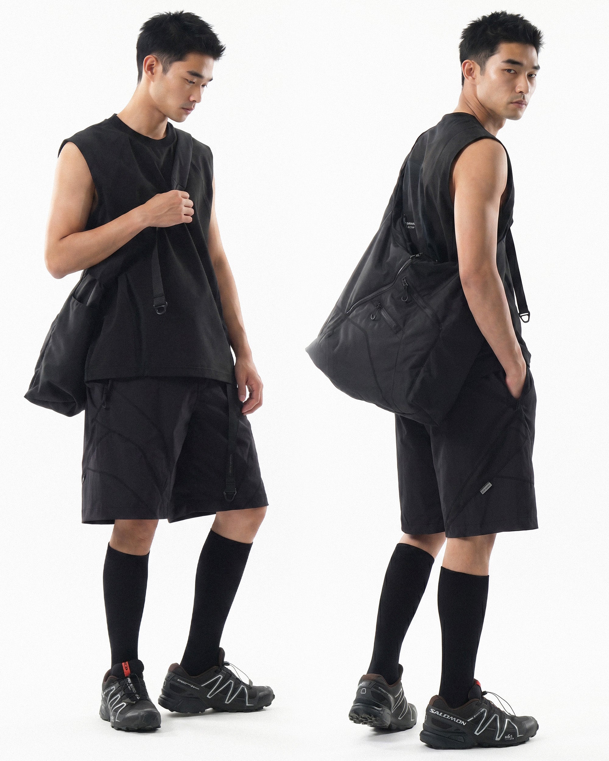 S26-S2-V / Tri-Flow Vest (Black)