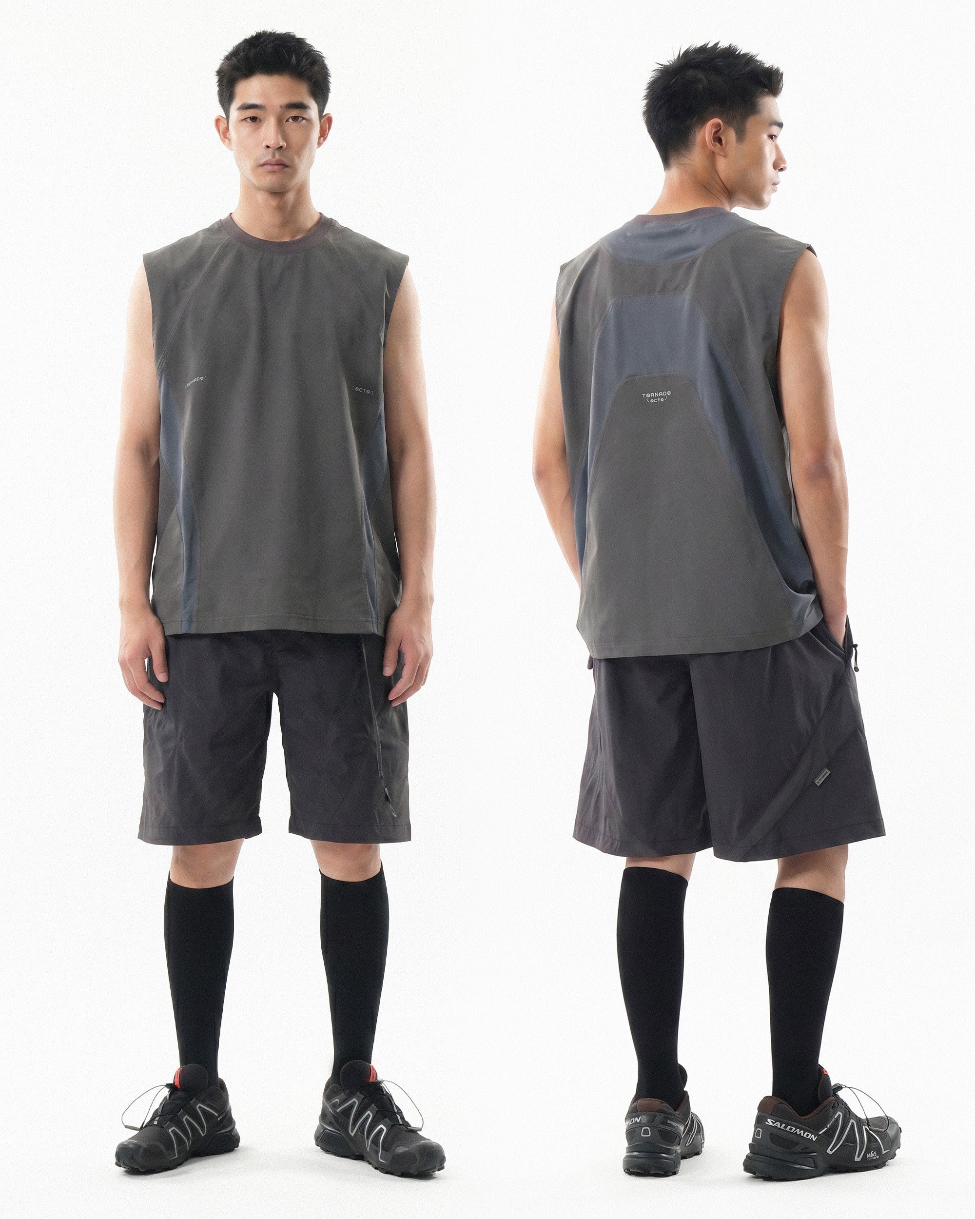 S26-S2-V / Tri-Flow Vest (Grey)
