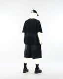 PR/ S25-PRS-02 Washed Shorts (Black)