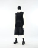 PR/ S25-PRV-01 Washed Vest (Black)