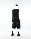 PR/ S25-PRS-02 Washed Shorts (Black)