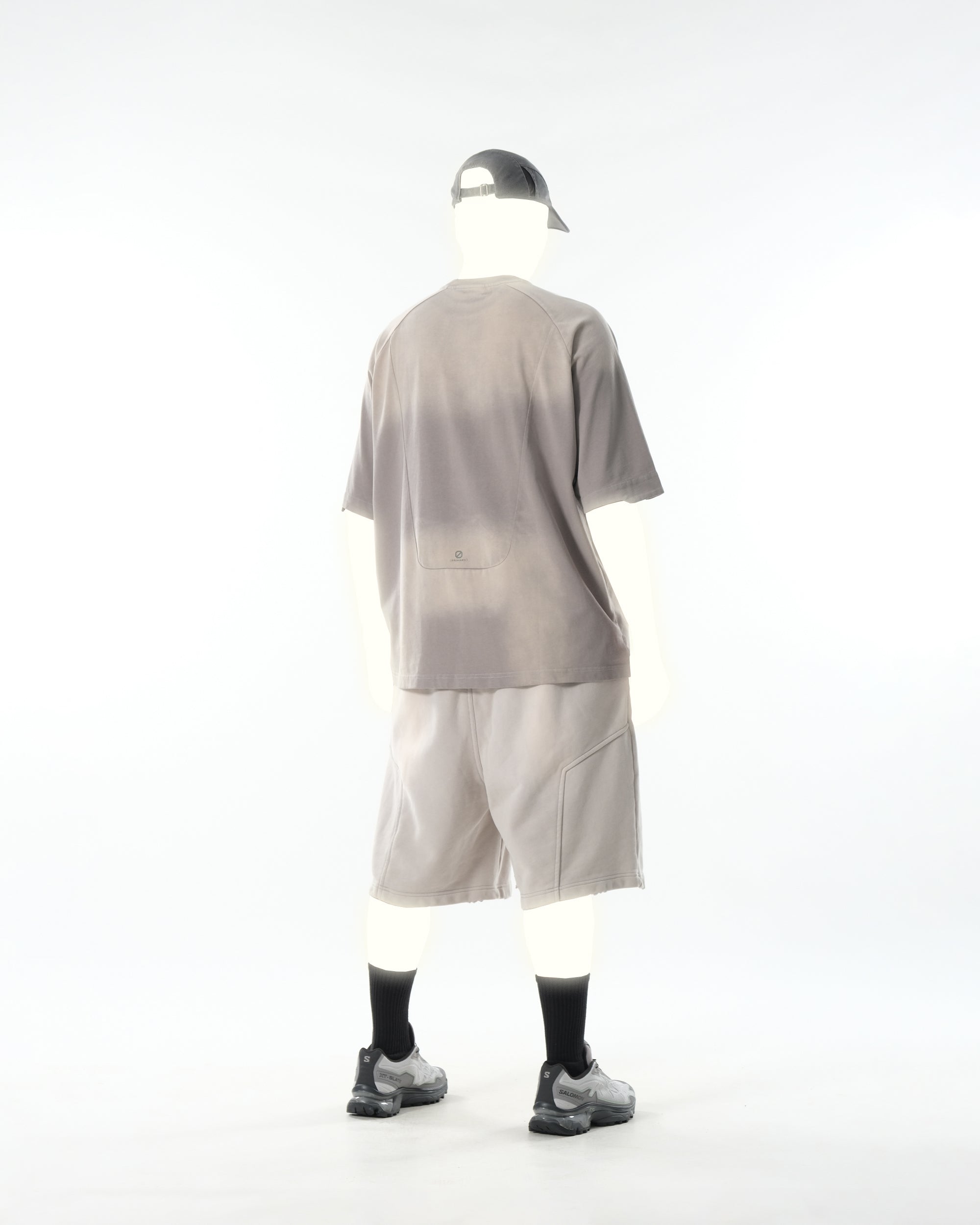 PR/ S25-PRS-02 Washed Shorts (Grey)