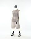 PR/ S25-PRV-01 Washed Vest (Grey)