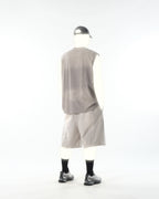 PR/ S25-PRV-01 Washed Vest (Grey)