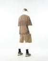 PR/ S25-PRS-01 Washed Shorts (Khaki)