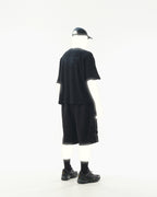 PR/ S25-PRT-02 WaffleT-Shirt (Black)