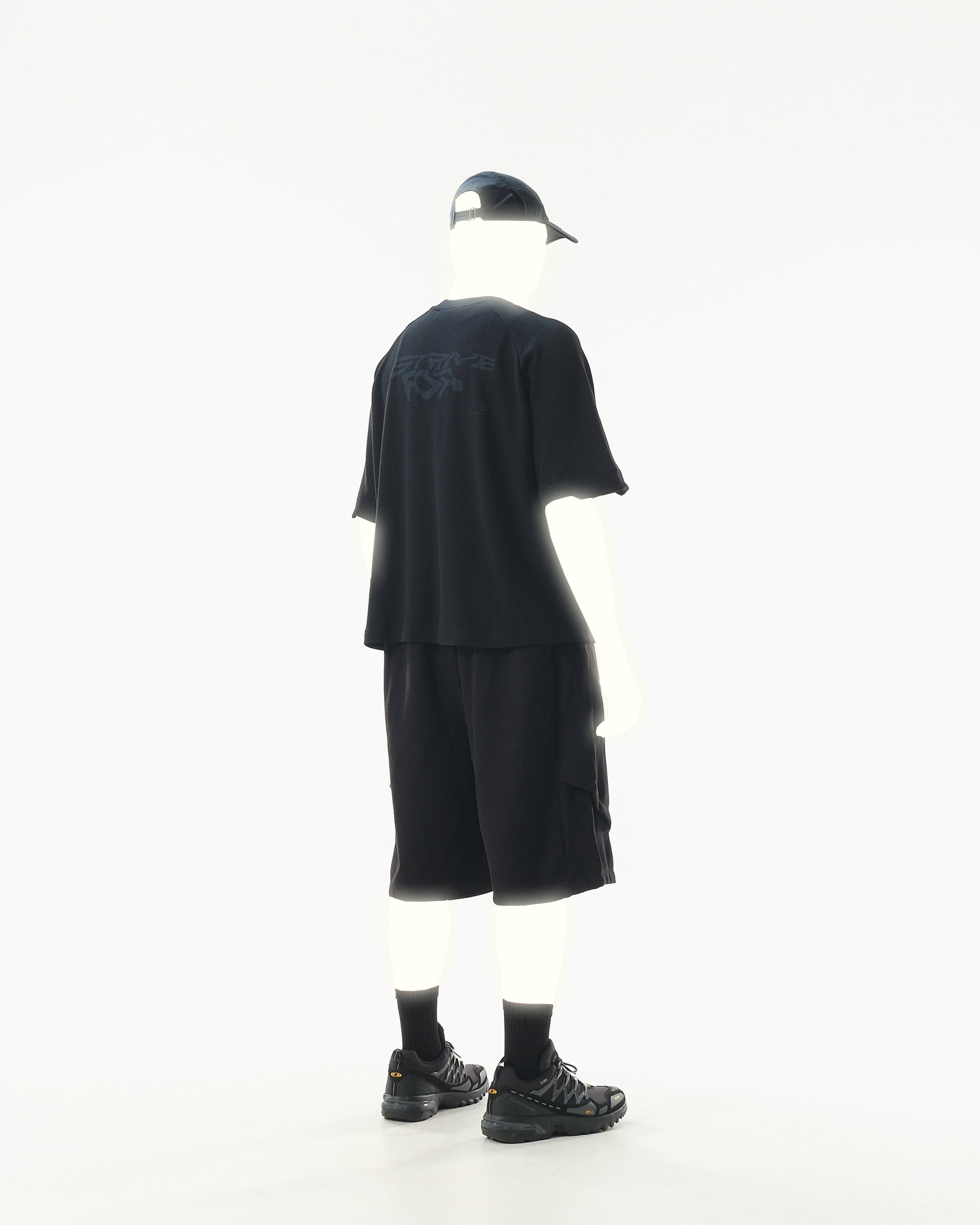 PR/ S25-PRT-02 WaffleT-Shirt (Black)