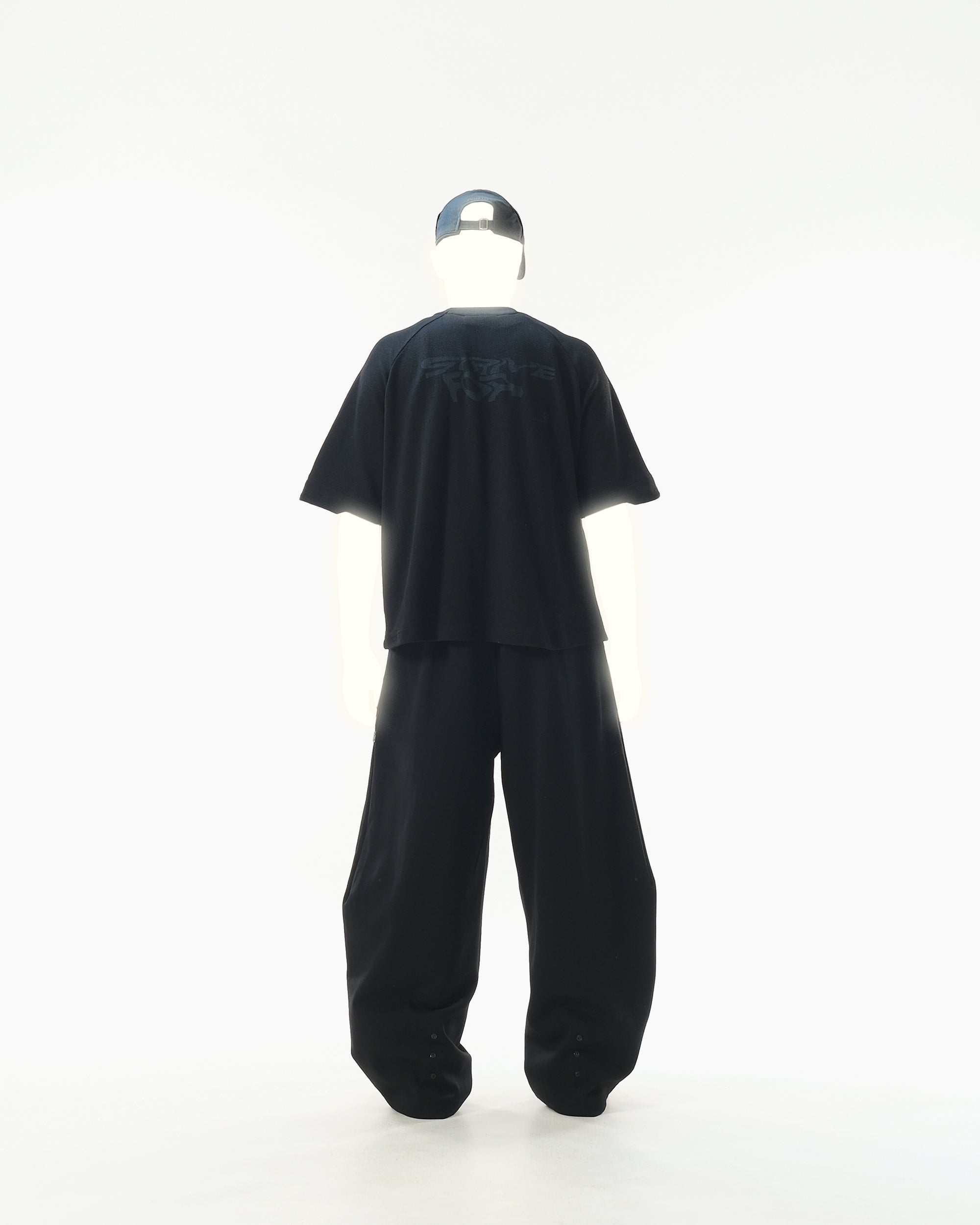PR/ S25-PRP-01 Barrel Pants (Black)