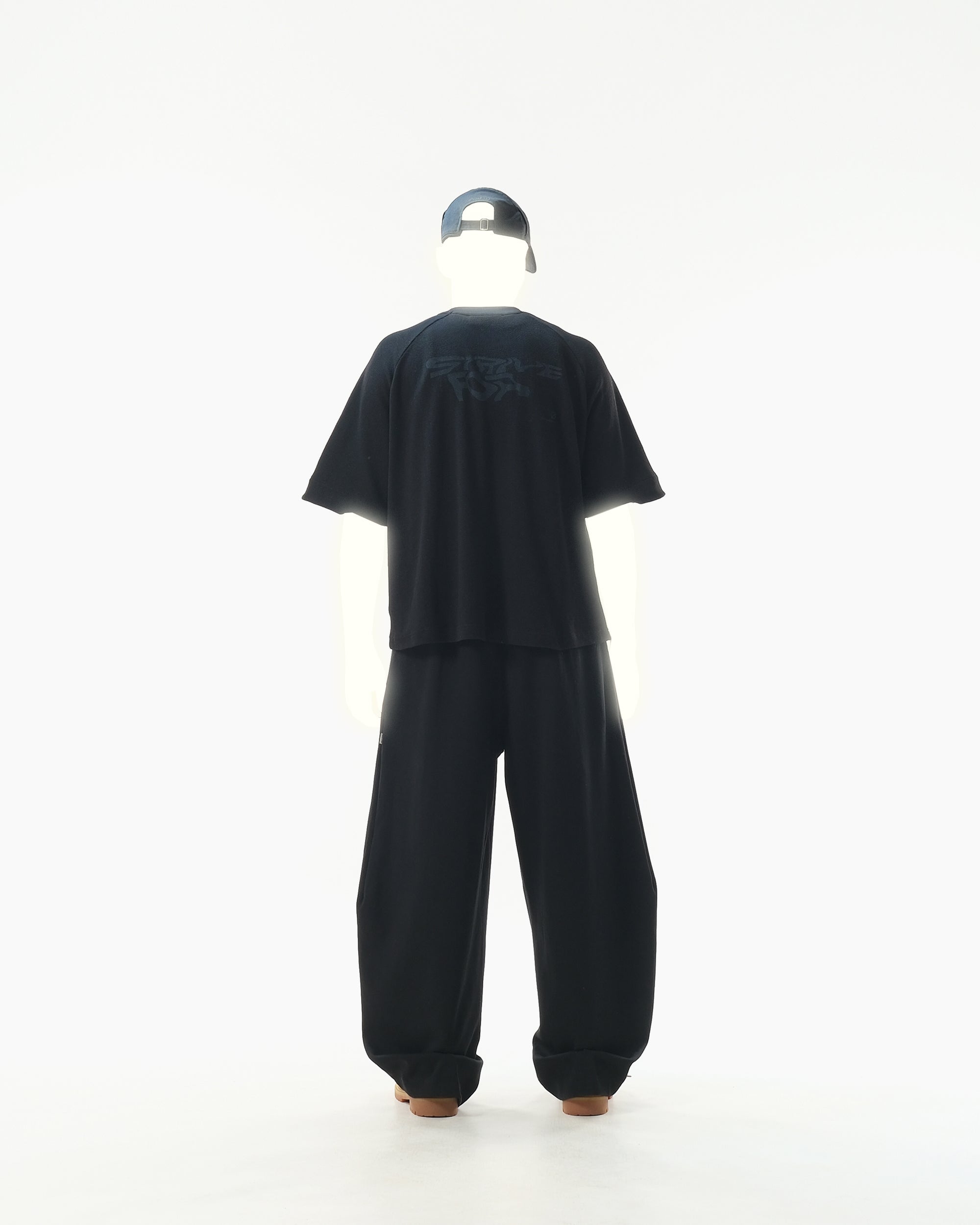 PR/ S25-PRP-01 Barrel Pants (Black)