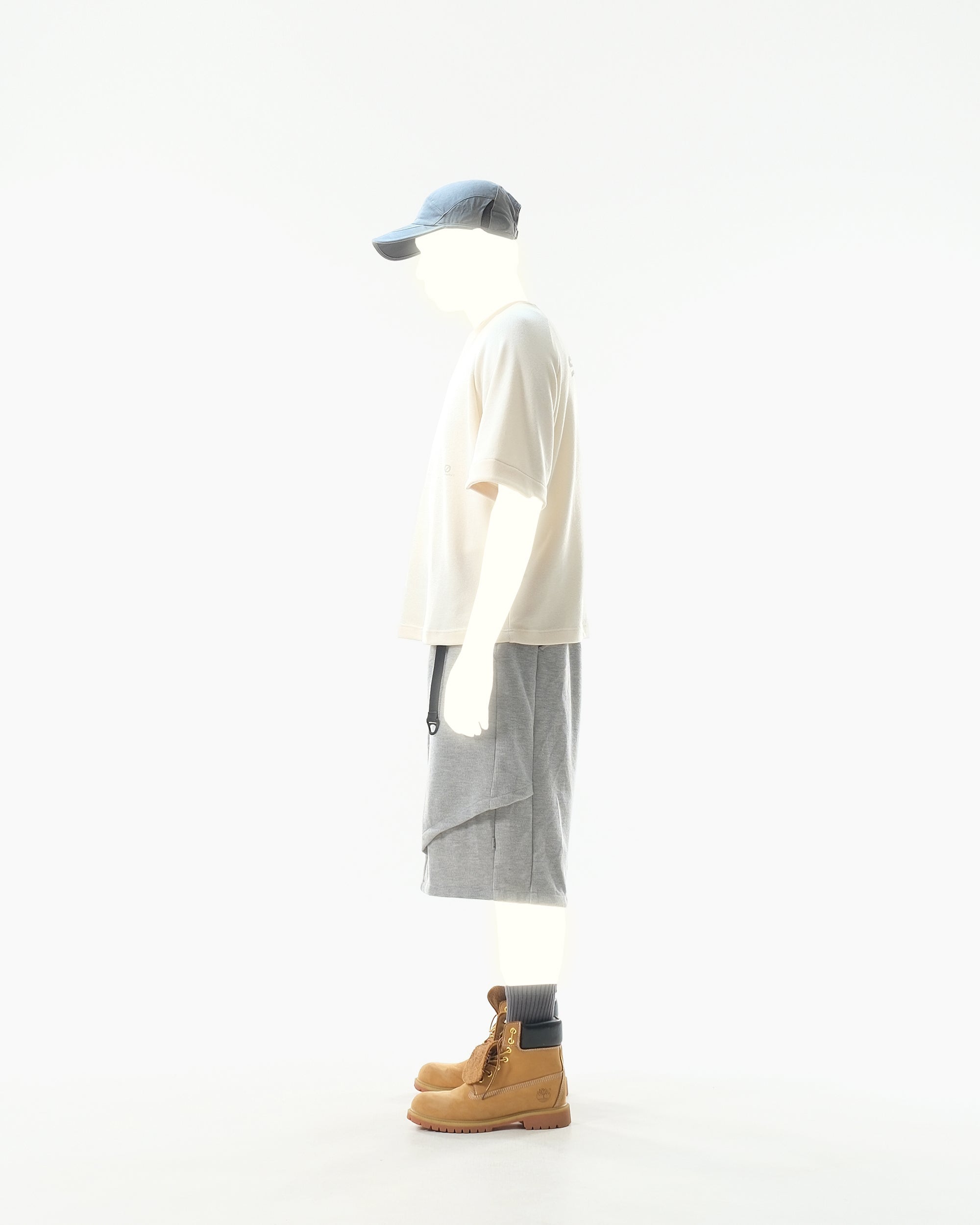 PR/ S25-PRS-04 Waffle Shorts (Grey)