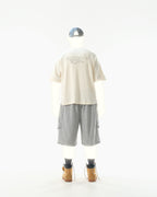 PR/ S25-PRS-04 Waffle Shorts (Grey)
