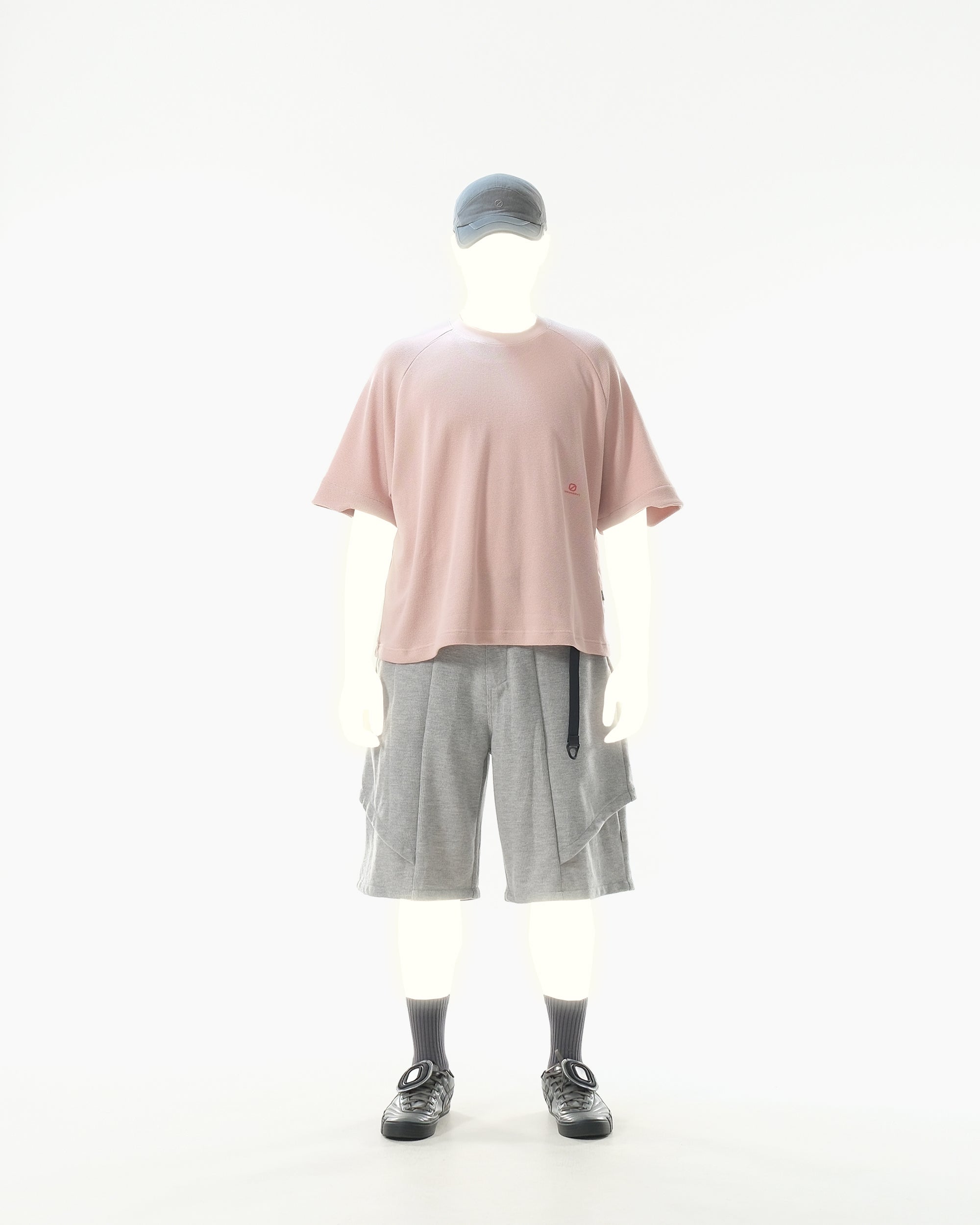 PR/ S25-PRT-02 WaffleT-Shirt (Pink)