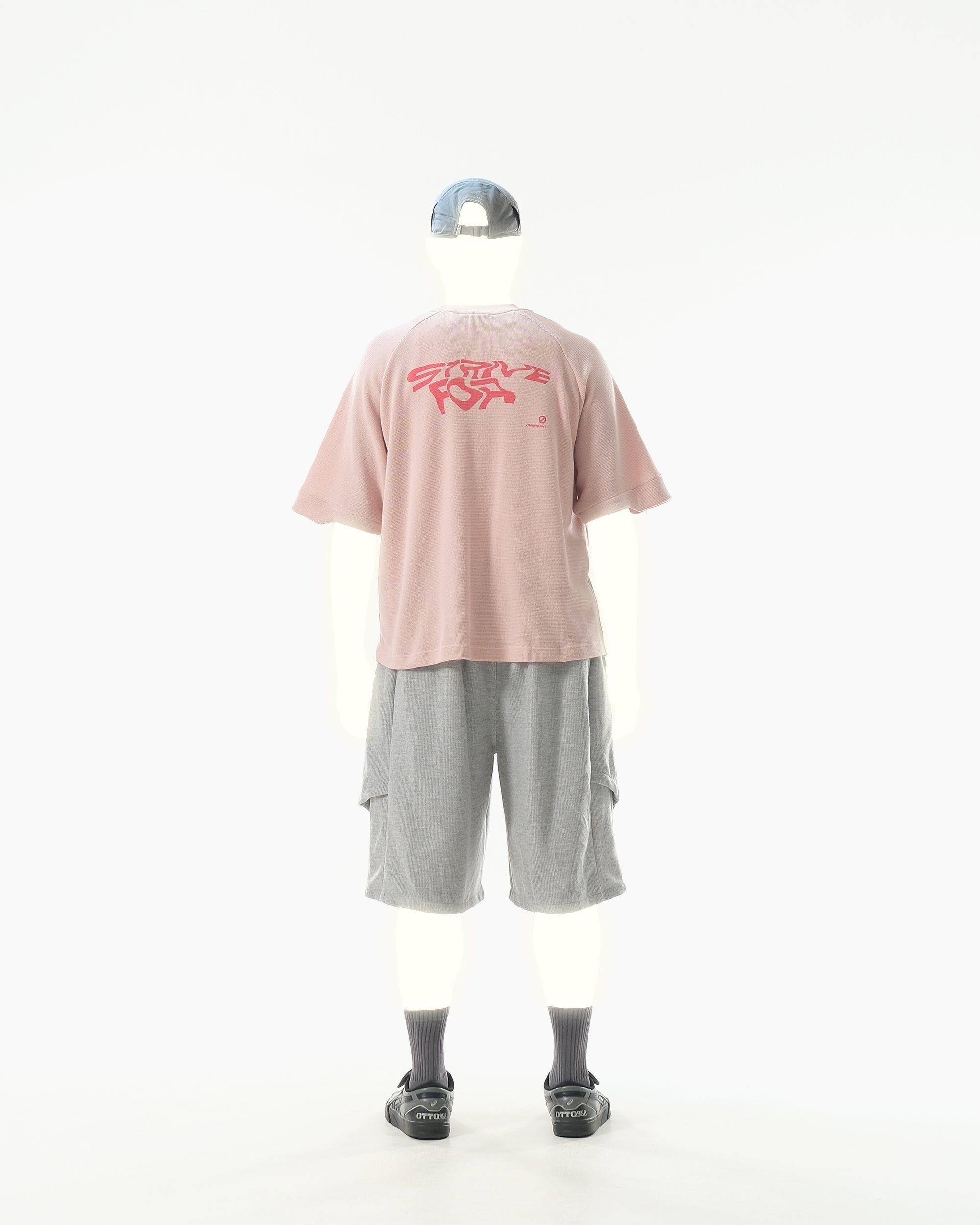 PR/ S25-PRT-02 WaffleT-Shirt (Pink)