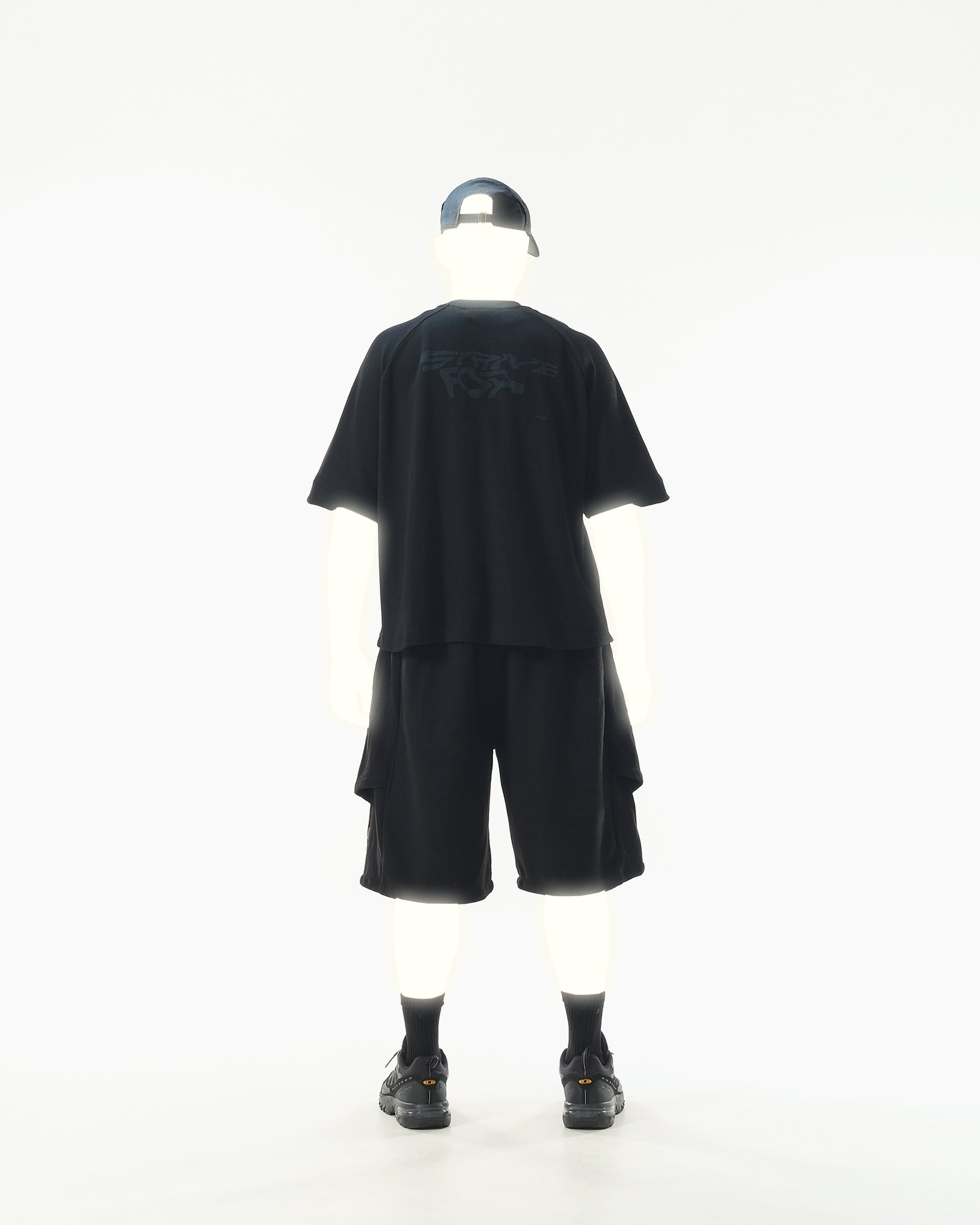 PR/ S25-PRT-02 WaffleT-Shirt (Black)