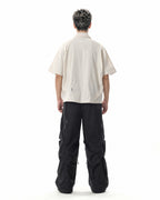 S26-S3-ST / Access Cross-Seam Shirt (Ivory)