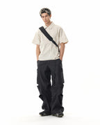 S26-S3-ST / Access Cross-Seam Shirt (Ivory)