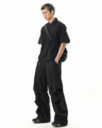 S26-S3-ST / Access Cross-Seam Shirt (Black)