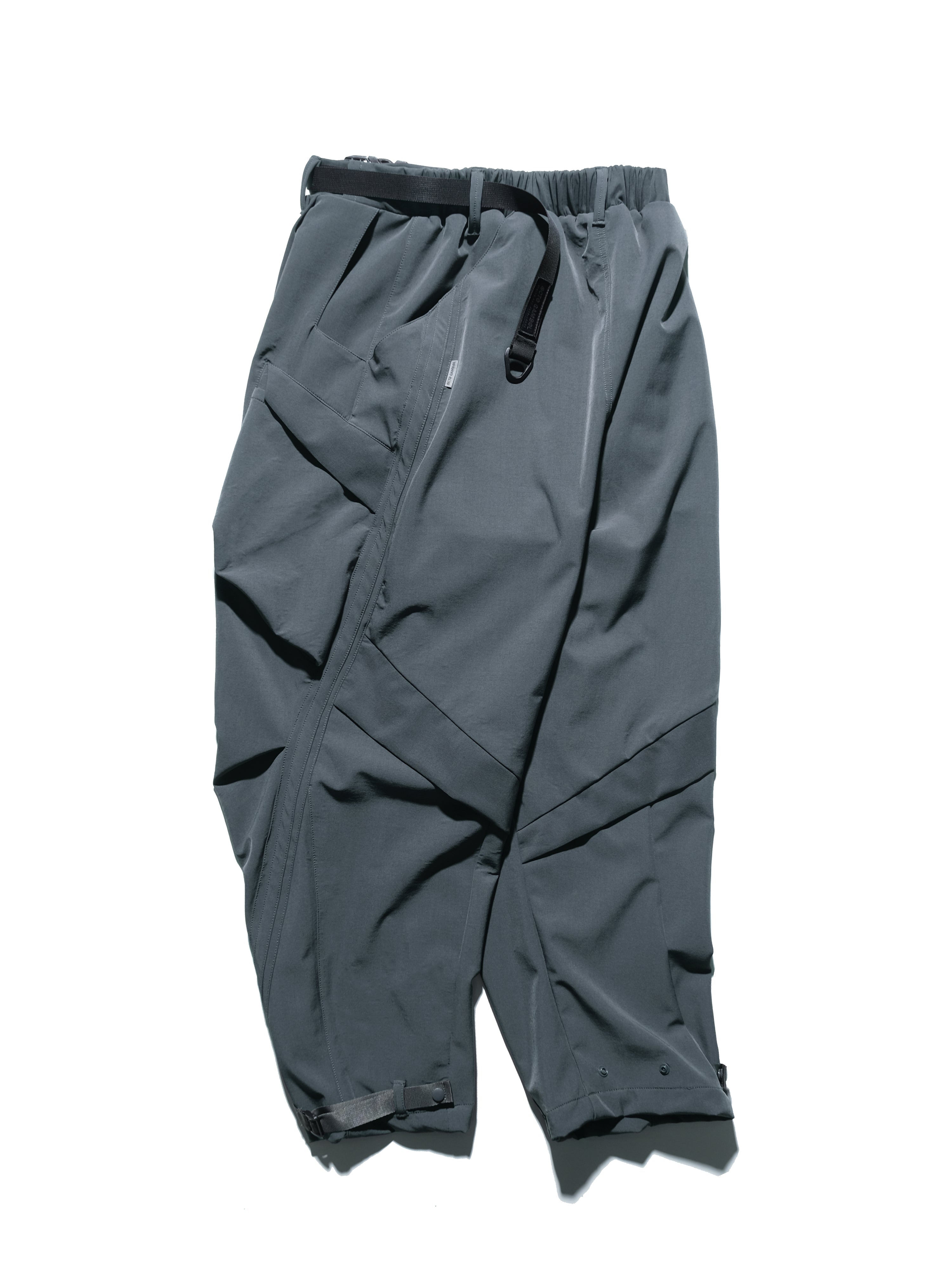 AW23 / 09 —  P23-133 Sukkiri Vertical Pants  (Grey Green)