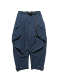 AW23 / 09 —  P23-133  Sukkiri Vertical Pants  (Navy)
