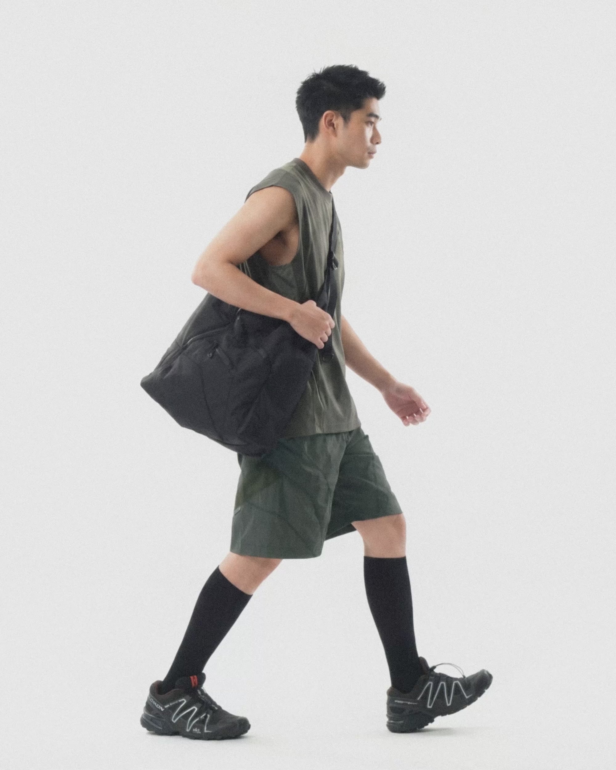 S26-S2-S / Modular Flow Shorts (Green)