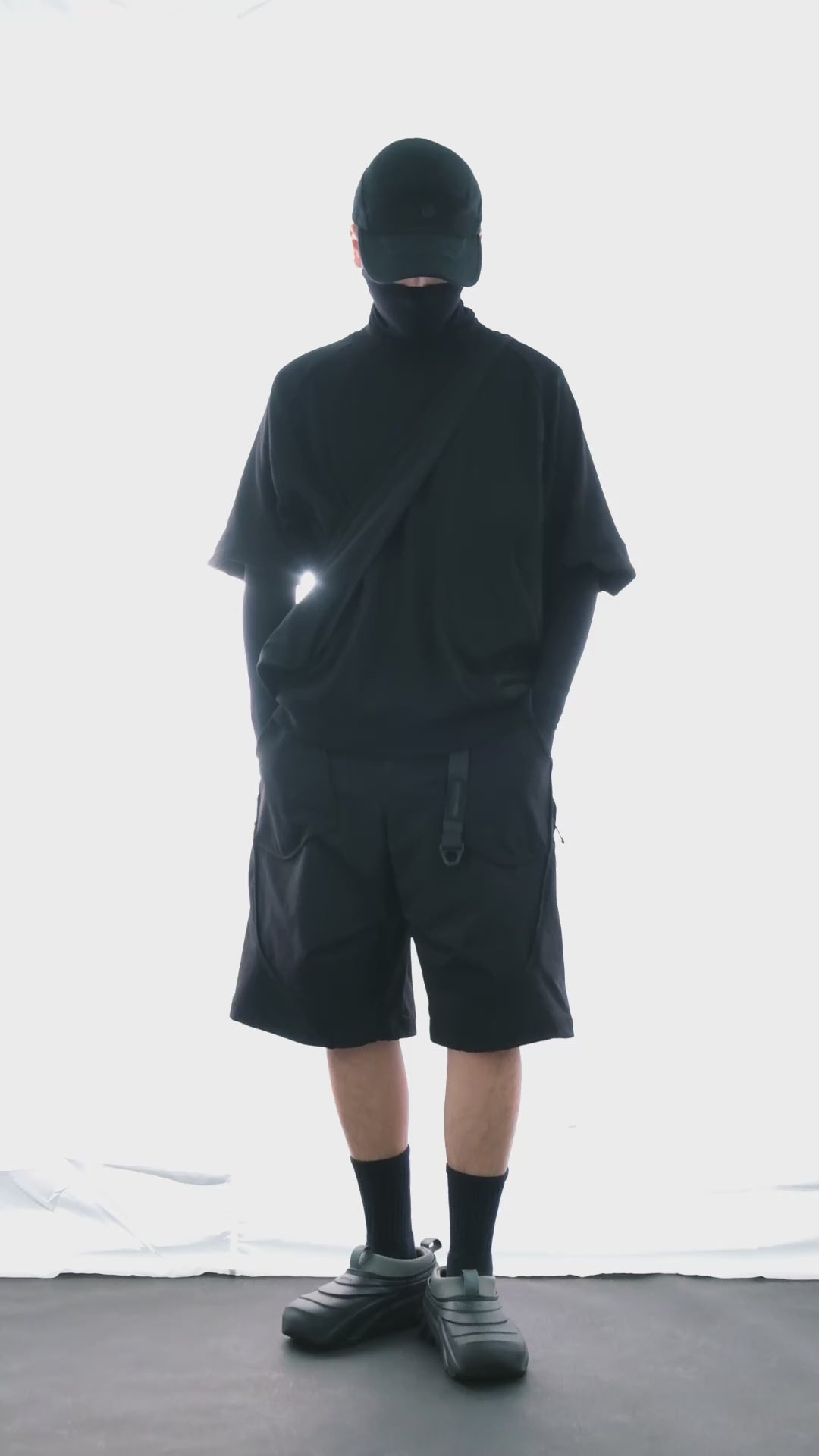 S3/ S25-S-03 Soft Shell Short (Grey)