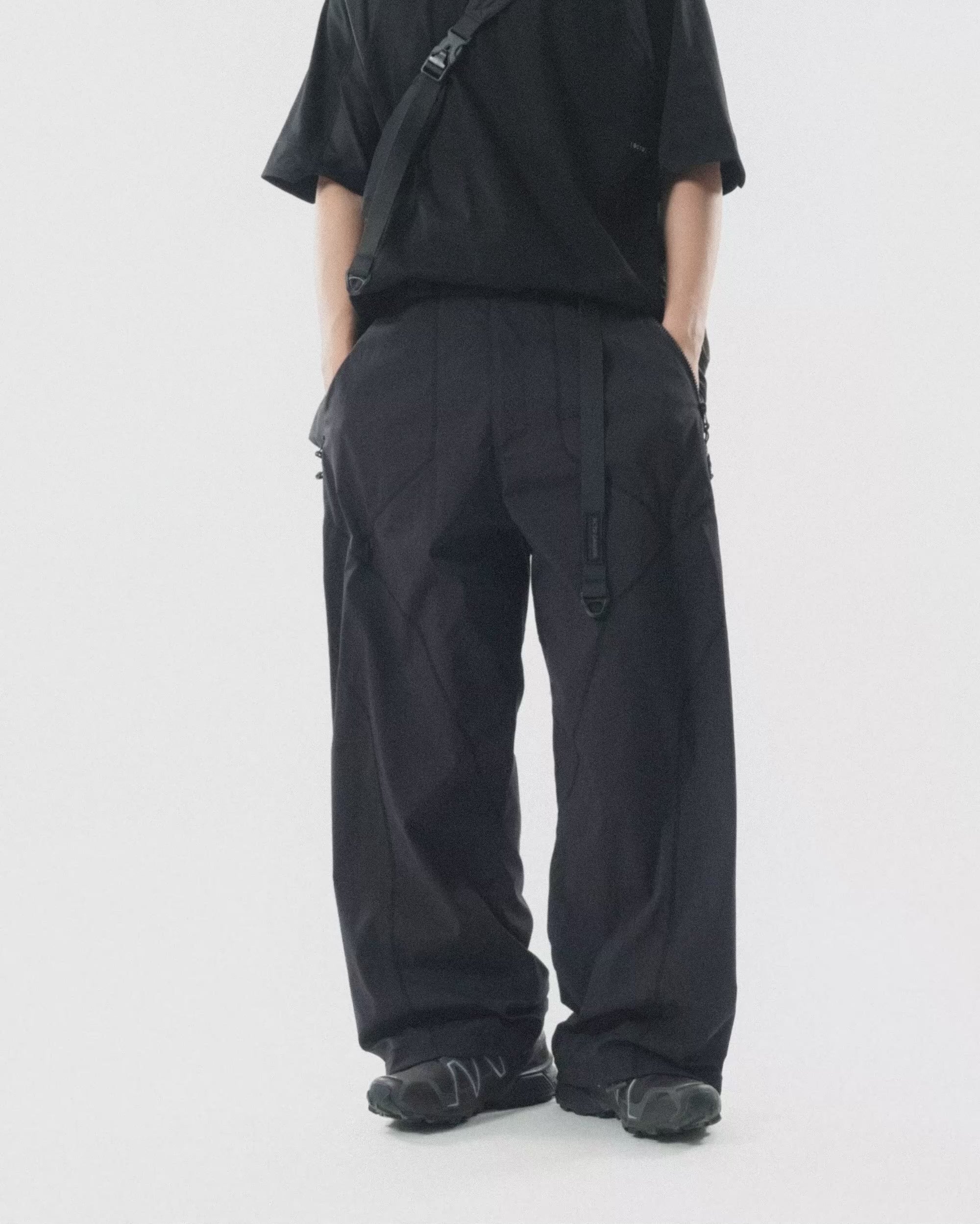 S26-S2-P / Tornado Flow Pants (Black)