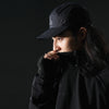 AW22 / 08 — T22-066 Turtleneck hidden hood Hoodie (Black)