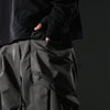AW22 / 09 —  P22-124  Trapezoidal Loose Pants (Gauntlet Green)