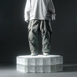 AW22 / 09 —  P22-124  Trapezoidal Loose Pants (Mint Green)