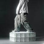 AW22 / 09 —  P22-124  Trapezoidal Loose Pants (Mint Green)