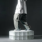 AW22 / 09 —  P22-124  Trapezoidal Loose Pants (Mint Green)
