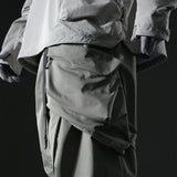 AW22 / 09 —  P22-124  Trapezoidal Loose Pants (Mint Green)
