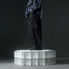 AW22 / 09 —  P22-124  Trapezoidal Loose Pants (Black)