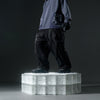 AW22 / 09 —  P22-124  Trapezoidal Loose Pants (Black)