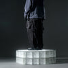 AW22 / 09 —  P22-124  Trapezoidal Loose Pants (Black)