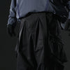 AW22 / 09 —  P22-124  Trapezoidal Loose Pants (Black)