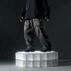 AW22 / 09 —  P22-124  Trapezoidal Loose Pants (Gauntlet Green)