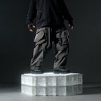 AW22 / 09 —  P22-124  Trapezoidal Loose Pants (Gauntlet Green)