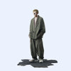 Capsule 03 / CSP-124 Adjustable Panelled Relaxed Pants  (Green)
