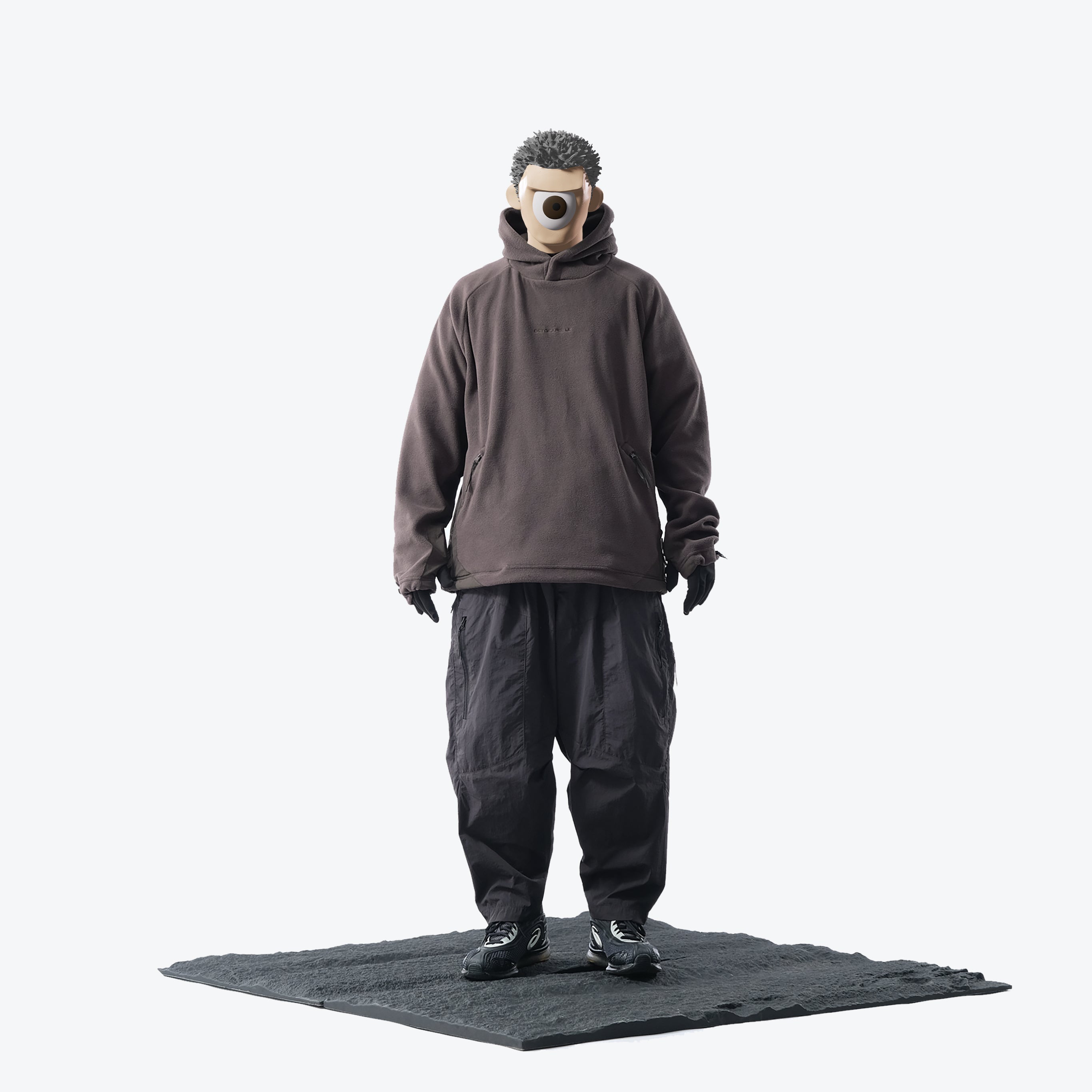 Capsule 02 / CST-112 Adjustable Fleece Hoodie (Gauntlet Green)