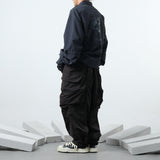 AW21 / 06 LP-107 Multi Pocket Loose Pants (Black)