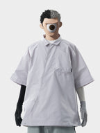 Capsule 01 / CST-114 Inner Pocket Shirt  (Light Grey)