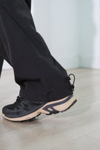 Capsule Series / CB112 Zipper Pocket Loose Pants (Black)