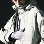 AW22 / 06 —J22-024  Flexible Collar Windbreaker (Mint Green)