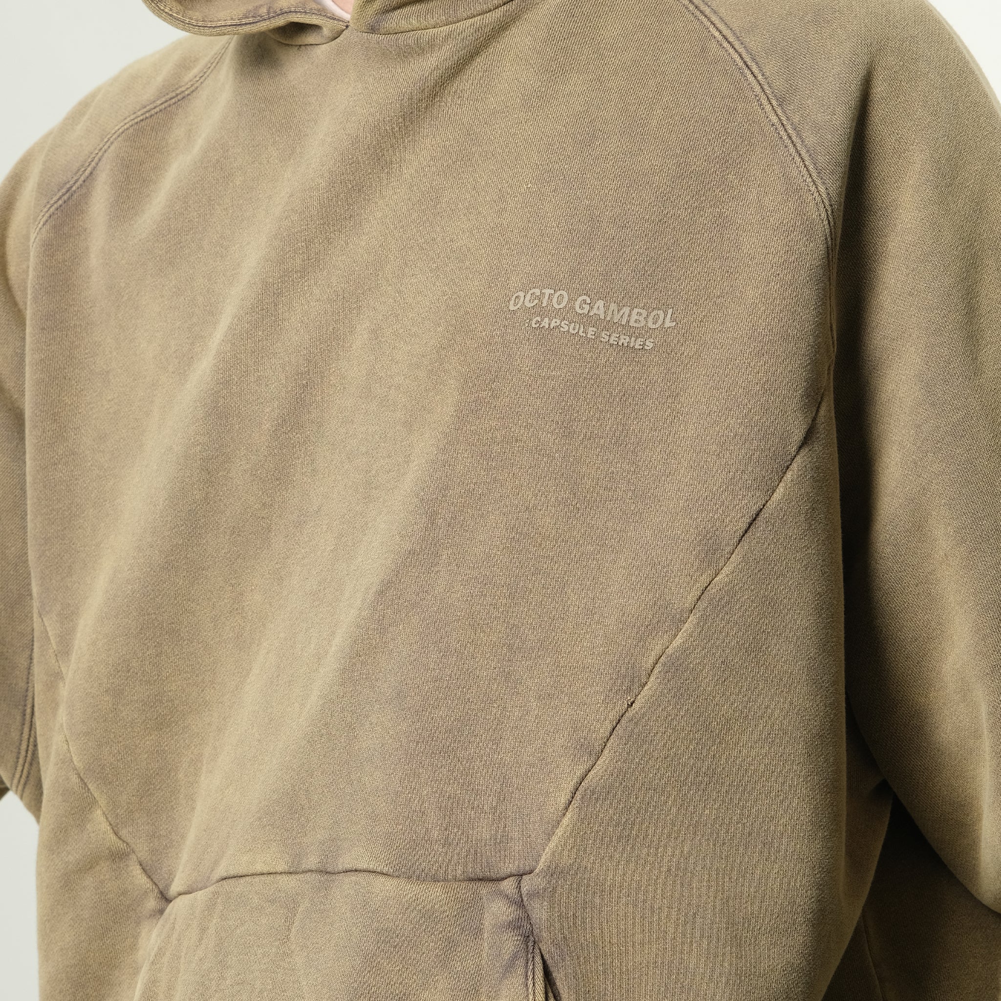 Capsule Series / CD074 Washed Hoodie (Brown)